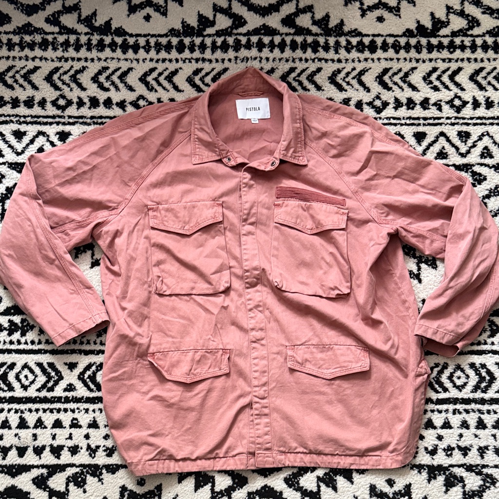 Pistols: Dusty Rose Utility Jacket